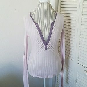Hugo Boss lilac long sleeve shirt